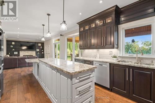 17 Oak Ridge Drive, Halton Hills, ON - Indoor Photo Showing Kitchen With Upgraded Kitchen