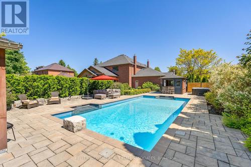 17 Oak Ridge Drive, Halton Hills, ON - Outdoor With In Ground Pool With Deck Patio Veranda With Backyard