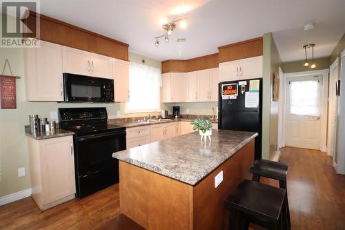 4 Porters Lane, Bay Roberts, NL - Indoor Photo Showing Kitchen With Double Sink