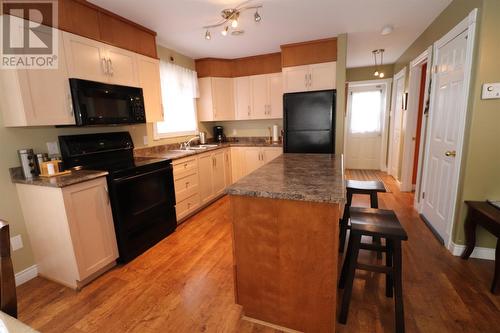 4 Porters Lane, Bay Roberts, NL - Indoor Photo Showing Kitchen With Double Sink