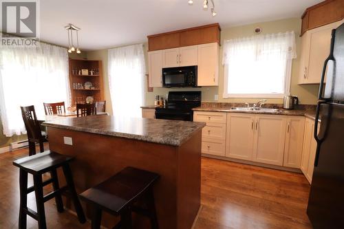 4 Porters Lane, Bay Roberts, NL - Indoor Photo Showing Kitchen With Double Sink