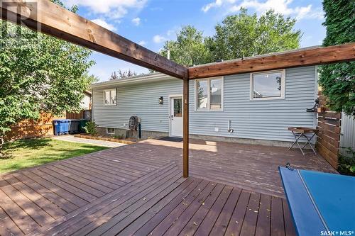 306 Waterbury Road, Saskatoon, SK - Outdoor With Deck Patio Veranda With Exterior