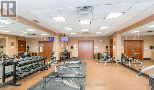 2710 - 4090 Living Arts Drive, Mississauga (City Centre), ON - Indoor Photo Showing Gym Room