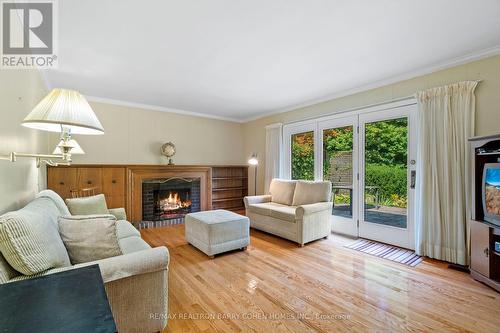 59 Montressor Drive, Toronto, ON - Indoor Photo Showing Living Room With Fireplace