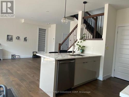 19 - 1820 Canvas Way, London, ON - Indoor Photo Showing Kitchen With Double Sink