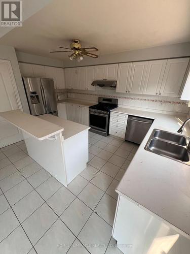 245 Fernforest Drive, Brampton, ON - Indoor Photo Showing Kitchen With Double Sink