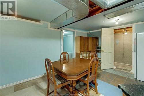 1329 Foster Avenue, Windsor, ON - Indoor Photo Showing Dining Room