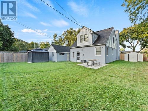 2468 Norman Road, Windsor, ON - Outdoor With Backyard