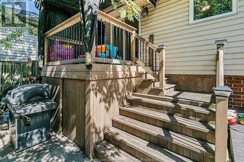 1041 Bellagio Drive, Windsor, ON - Outdoor With Deck Patio Veranda With Exterior