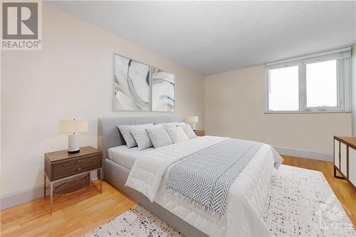 Photo Virtually Staged - 1500 Riverside Drive Unit#705, Ottawa, ON - Indoor Photo Showing Bedroom