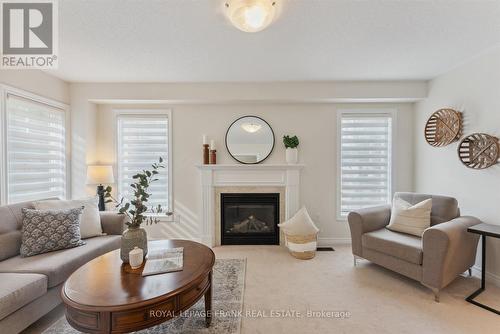 44 - 1640 Grandview Street N, Oshawa (Taunton), ON - Indoor Photo Showing Living Room With Fireplace