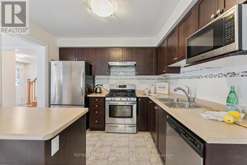 44 - 1640 Grandview Street N, Oshawa (Taunton), ON - Indoor Photo Showing Kitchen With Stainless Steel Kitchen With Double Sink