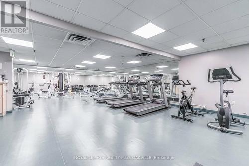 1310 - 2177 Burnhamthorpe Road W, Mississauga (Erin Mills), ON - Indoor Photo Showing Gym Room