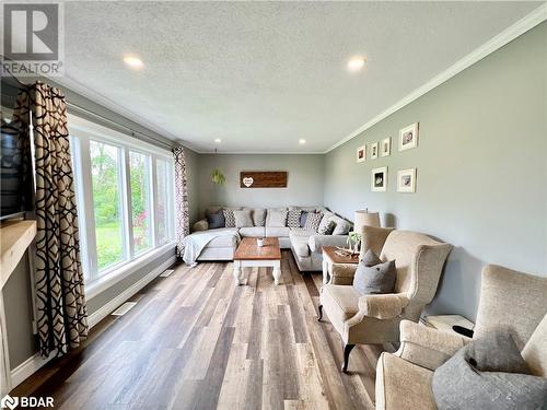 2038 Enright Road, Tyendinaga, ON - Indoor Photo Showing Living Room With Fireplace