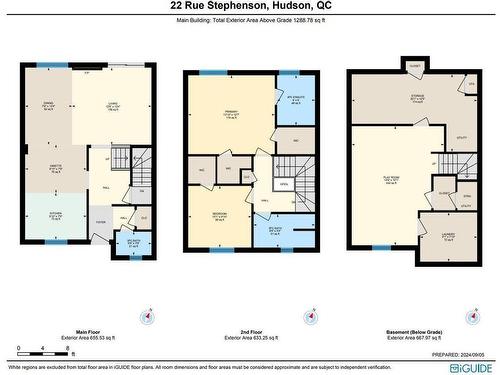 Plan (croquis) - 22Z Rue Stephenson, Hudson, QC 