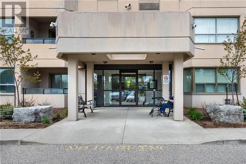 200 Jamieson Parkway Unit# 111, Cambridge, ON - Outdoor With Balcony With Facade