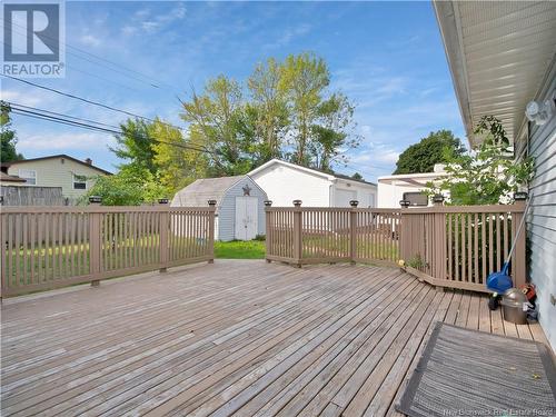 28 Fulton Crescent, Moncton, NB - Outdoor With Deck Patio Veranda With Exterior