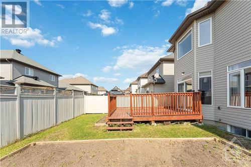 241 Dave Smith Crescent, Ottawa, ON - Outdoor With Deck Patio Veranda