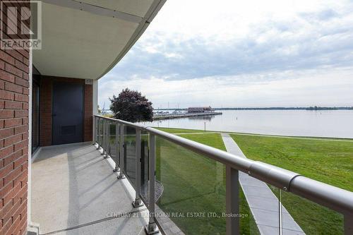 204 - 2 South Front Street, Belleville, ON - Outdoor With Body Of Water With Balcony With View With Exterior