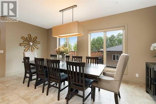 3010 Bridgeway Boulevard, Lasalle, ON - Indoor Photo Showing Dining Room