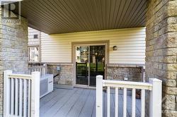 Covered balcony off the living room - 