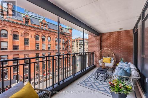 517 - 55 Front Street E, Toronto (Waterfront Communities), ON - Outdoor With Balcony With Exterior