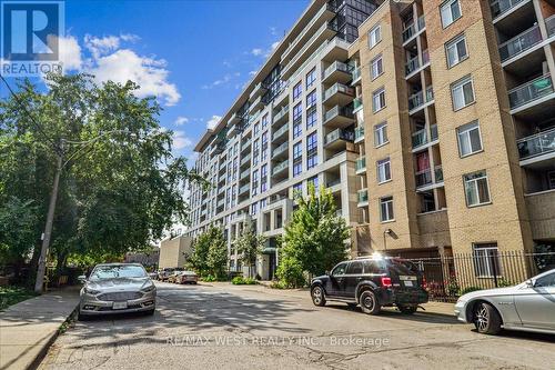 307 - 8 Trent Avenue, Toronto, ON - Outdoor With Balcony With Facade