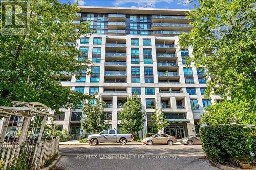 307 - 8 Trent Avenue, Toronto, ON - Outdoor With Balcony With Facade