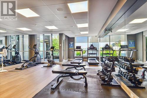 307 - 8 Trent Avenue, Toronto, ON - Indoor Photo Showing Gym Room