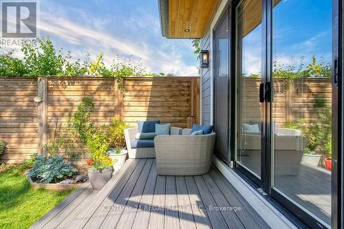 84 Chester Avenue, Toronto, ON - Outdoor With Deck Patio Veranda With Exterior