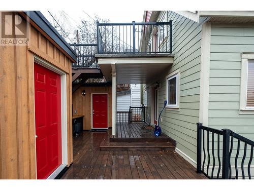 206 Vernon  Street, Nelson, BC - Outdoor With Deck Patio Veranda With Exterior