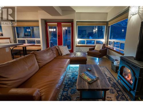 206 Vernon  Street, Nelson, BC - Indoor Photo Showing Living Room With Fireplace