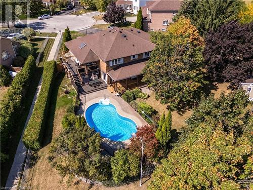 46 Royal Court, Bradford, ON - Outdoor With In Ground Pool With Deck Patio Veranda