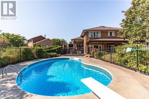 46 Royal Court, Bradford, ON - Outdoor With In Ground Pool With Deck Patio Veranda With Backyard