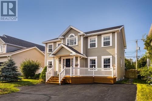 88 Halley Drive, St. John'S, NL - Outdoor With Deck Patio Veranda With Facade