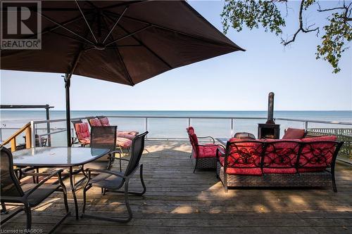 1950 Shore Lane, Wasaga Beach, ON - Outdoor With Body Of Water With Deck Patio Veranda With View With Exterior