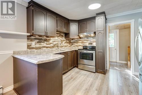 32 Meadow Road, Upper Island Cove, NL - Indoor Photo Showing Kitchen With Upgraded Kitchen