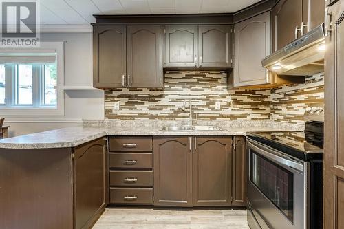 32 Meadow Road, Upper Island Cove, NL - Indoor Photo Showing Kitchen With Upgraded Kitchen