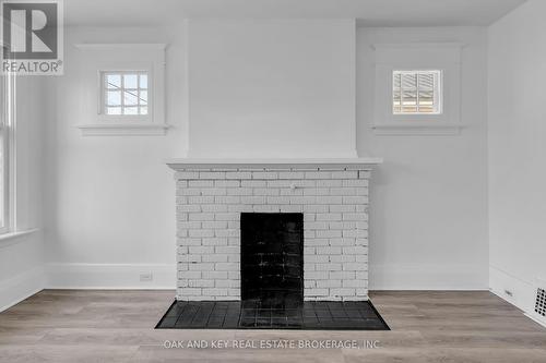 348 Wharncliffe Road S, London, ON - Indoor Photo Showing Other Room With Fireplace