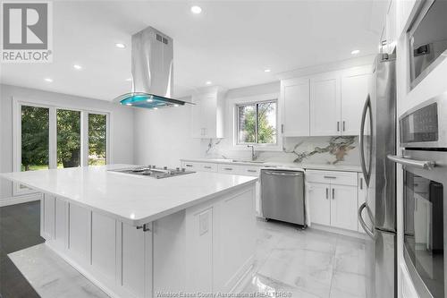 133 North Rear Road, Maidstone, ON - Indoor Photo Showing Kitchen With Upgraded Kitchen