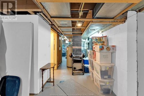 1035 Riverdale, Windsor, ON - Indoor Photo Showing Basement