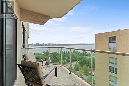 4789 Riverside Drive Unit# 1206, Windsor, ON - Outdoor With Body Of Water With View With Exterior