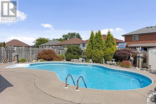 1366 Venetian, Windsor, ON - Outdoor With In Ground Pool With Backyard