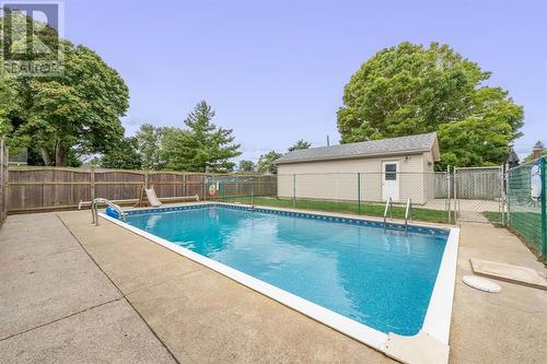 1105 Capri Street, Sarnia, ON - Outdoor With In Ground Pool With Backyard