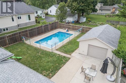 1105 Capri Street, Sarnia, ON - Outdoor With In Ground Pool With Backyard