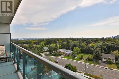 819 - 7167 Yonge Street S, Markham (Thornhill), ON - Outdoor With Balcony With View