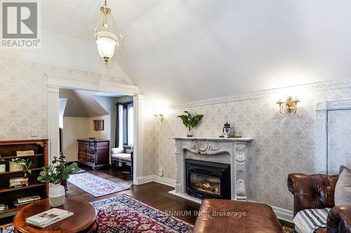 4255 Boston Mills Road, Caledon, ON - Indoor Photo Showing Living Room With Fireplace