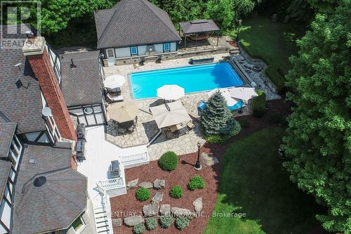 4255 Boston Mills Road, Caledon, ON - Outdoor With In Ground Pool With Deck Patio Veranda