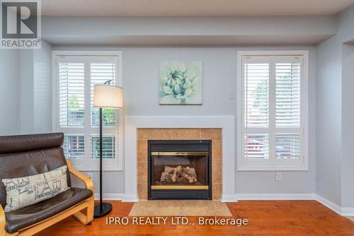 17 Frontenac Crescent, Brampton, ON - Indoor Photo Showing Living Room With Fireplace