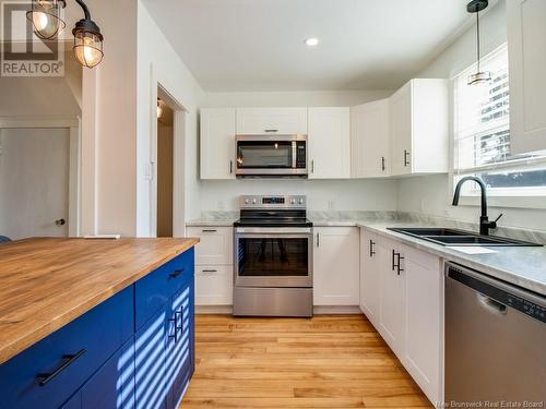 224 Medley Street, Fredericton, NB - Indoor Photo Showing Kitchen With Double Sink